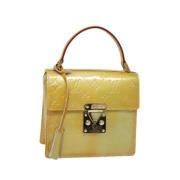 Pre-owned Leather louis-vuitton-bags Louis Vuitton Vintage , Green , D...