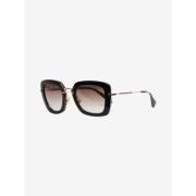 Pre-owned Fabric sunglasses Miu Miu Pre-owned , Black , Dames