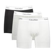 Moderne Katoenen Boxer Briefs Calvin Klein , Gray , Heren