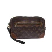 Pre-owned Canvas louis-vuitton-bags Louis Vuitton Vintage , Brown , Da...