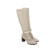 Pre-owned Fabric boots Dior Vintage , White , Dames