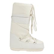 Rubber Icon Laarzen Moon Boot , Beige , Dames