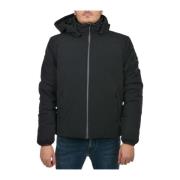 Zwarte Winterjas YES ZEE , Black , Heren