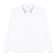 Blouse met Strass Kaos , White , Dames