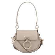 Leather shoulder-bags Chloé , Gray , Dames