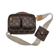 Pre-owned Canvas louis-vuitton-bags Louis Vuitton Vintage , Brown , Da...