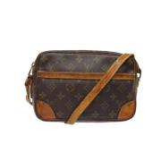 Pre-owned Canvas louis-vuitton-bags Louis Vuitton Vintage , Brown , Da...