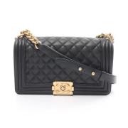 Pre-owned Fabric chanel-bags Chanel Vintage , Black , Dames