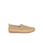 Slip-On Sneakers Comfortabel voor Dagelijks Gebruik Geox , Beige , Her...