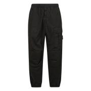 Casual Cargo Broeken voor Mannen Stone Island , Black , Heren