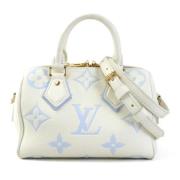 Pre-owned Leather louis-vuitton-bags Louis Vuitton Vintage , White , D...