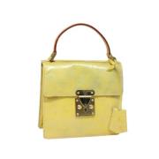 Pre-owned Leather louis-vuitton-bags Louis Vuitton Vintage , Green , D...