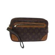 Pre-owned Canvas louis-vuitton-bags Louis Vuitton Vintage , Brown , Da...