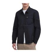 International Inline Overshirt Zwart Barbour , Black , Heren