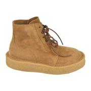 Bruine Platte Schoenen Buttero , Brown , Heren