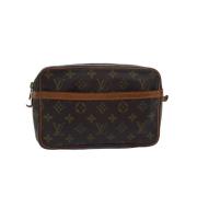 Pre-owned Canvas louis-vuitton-bags Louis Vuitton Vintage , Brown , Da...