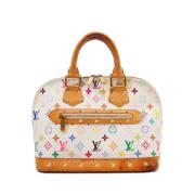 Pre-owned Canvas louis-vuitton-bags Louis Vuitton Vintage , White , Da...