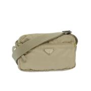 Pre-owned Nylon prada-bags Prada Vintage , Beige , Dames