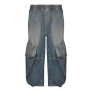 Casual Herenbroek Diesel , Blue , Heren