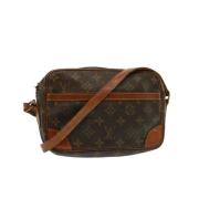 Pre-owned Canvas louis-vuitton-bags Louis Vuitton Vintage , Brown , Da...