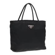 Pre-owned Nylon prada-bags Prada Vintage , Black , Dames