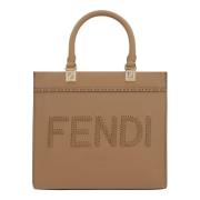 Stijlvolle Tassen Collectie Fendi , Brown , Dames