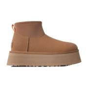 Klassieke Mini Dipper Suède Laarzen UGG , Brown , Dames