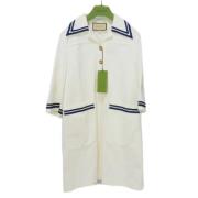 Pre-owned Cotton dresses Gucci Vintage , White , Dames