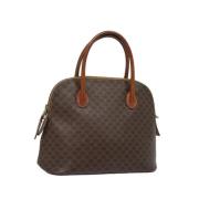 Pre-owned Canvas celine-bags Celine Vintage , Brown , Dames