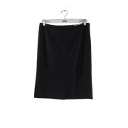 Pre-owned Polyester bottoms Prada Vintage , Black , Dames