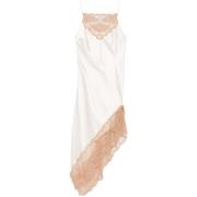 Zacht Wit Laynee Stijlvolle Jurk By Herenne Birger , Beige , Dames