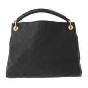 Pre-owned Leather louis-vuitton-bags Louis Vuitton Vintage , Black , D...