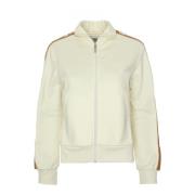 Trainingsjack met klavermotief en rits Autry , Beige , Heren