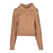 Stijlvolle Sweaters Collectie Patou , Brown , Dames