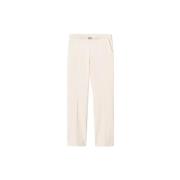 Ovale Broek met Riem en Plooi Art. 242Tp224A Twinset , Beige , Dames