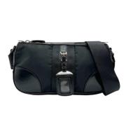 Pre-owned Leather prada-bags Prada Vintage , Black , Dames