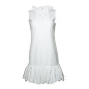 Pre-owned Cotton dresses Dolce & Gabbana Pre-owned , White , Dames