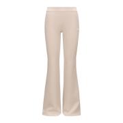 Elastaan Polyester Broek K-Way , Beige , Dames