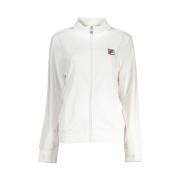 Wit Sweatshirt met lange mouwen en rits Fila , White , Dames