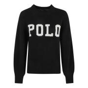 Dameskleding Sweatshirts Zwart Noos Ralph Lauren , Black , Dames