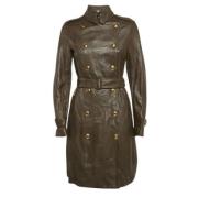 Pre-owned Fabric outerwear Burberry Vintage , Brown , Dames