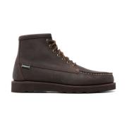 Bruine leren veterschoenen Sebago , Brown , Heren