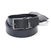 Pre-owned Leather belts Armani Pre-owned , Black , Heren