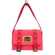 Pre-owned Canvas louis-vuitton-bags Louis Vuitton Vintage , Red , Dame...