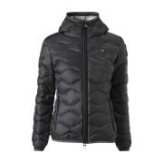 Capuchon Camelia Gewatteerde Jas Vrouw Blauer , Black , Dames