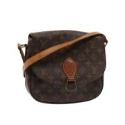 Pre-owned Canvas louis-vuitton-bags Louis Vuitton Vintage , Brown , Da...