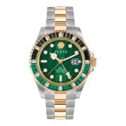 Unisex Horloge Gmt-I Challenger Baguettes Philipp Plein , Green , Here...