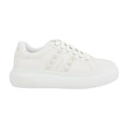 Witte Sneaker Schoenen Twinset , White , Dames