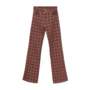 Auburn Plaid Jane Jeans R13 , Multicolor , Dames