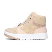 Beige Hoge Stijlvolle Meisjes Sneakers Tommy Hilfiger , Beige , Dames